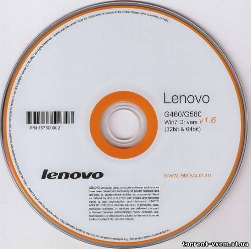 Драйвера и утилиты для Lenovo G460/G560
